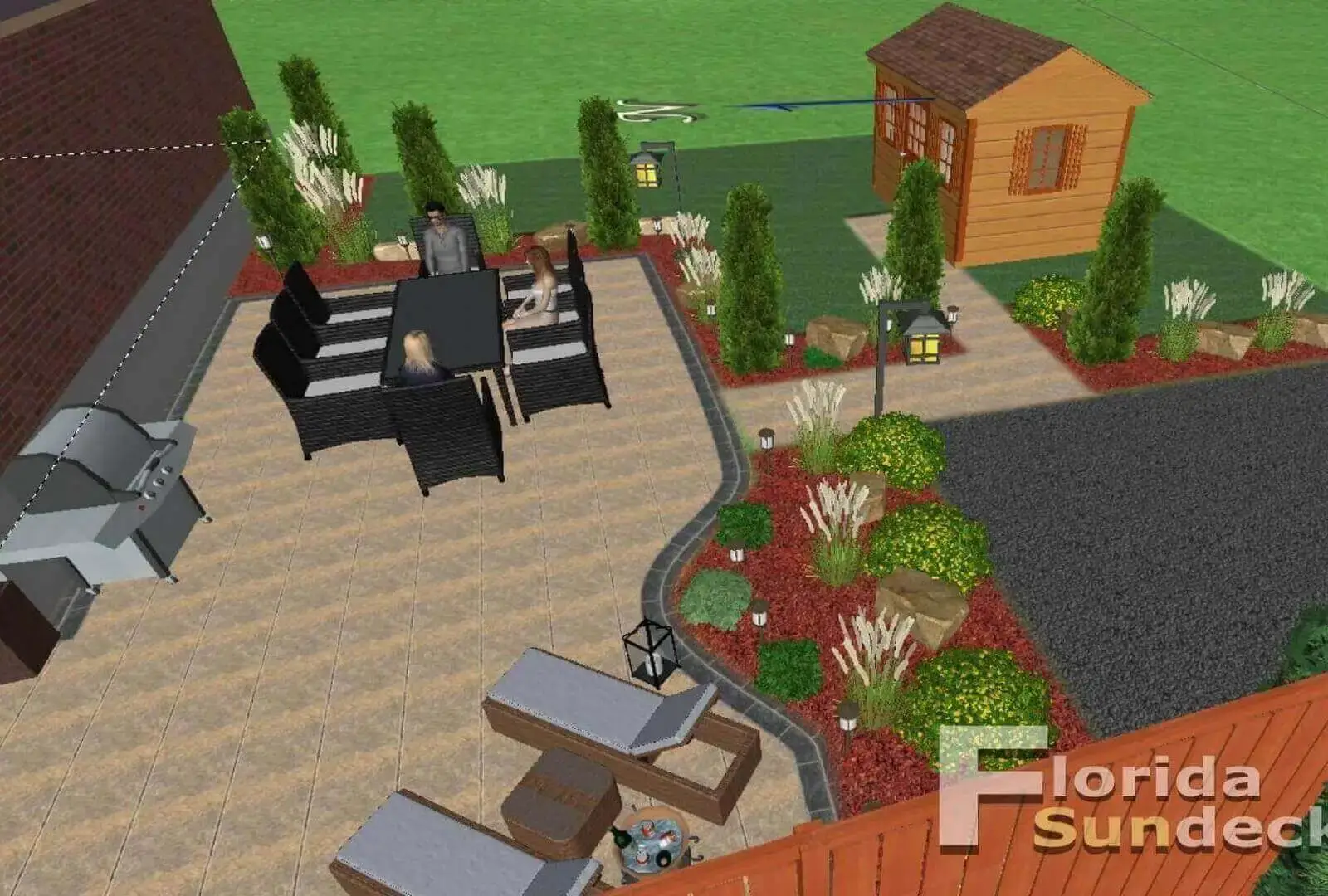 Deck Plan in Ile-Perrot