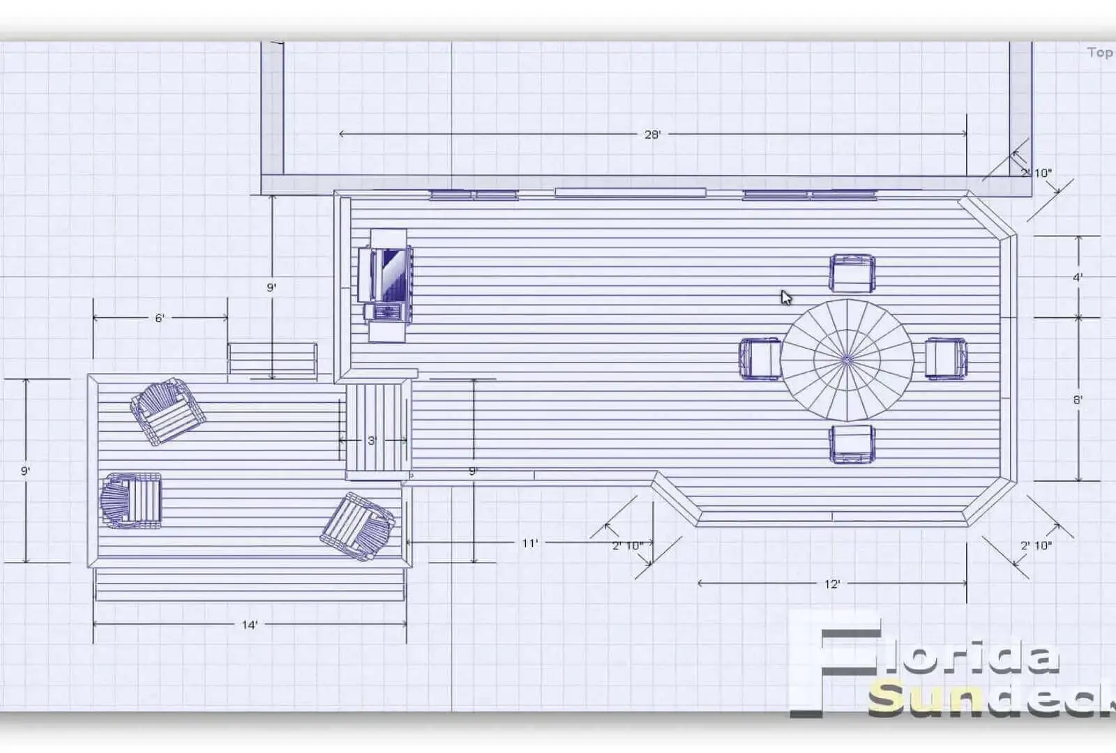 Deck Plan in St-Lazare