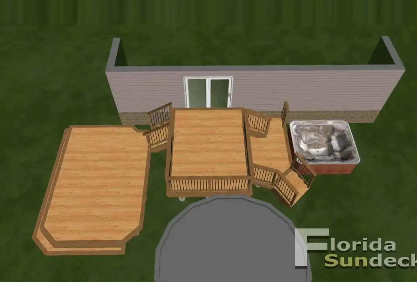 Deck Plan in St-Lazare